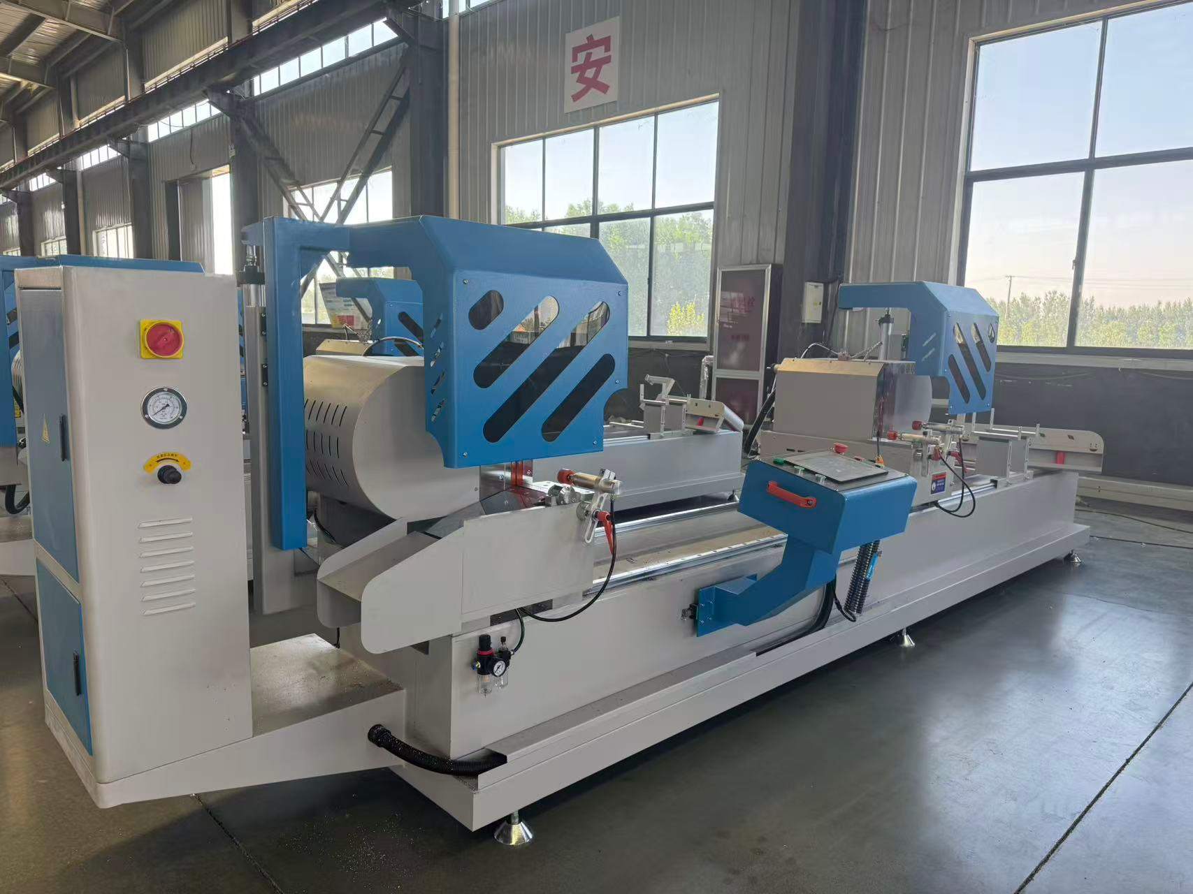 450mm CNC ডাবল হেড ইন্টারনাল সুইং প্রিসিশন কাটিং করা (45°/90°)