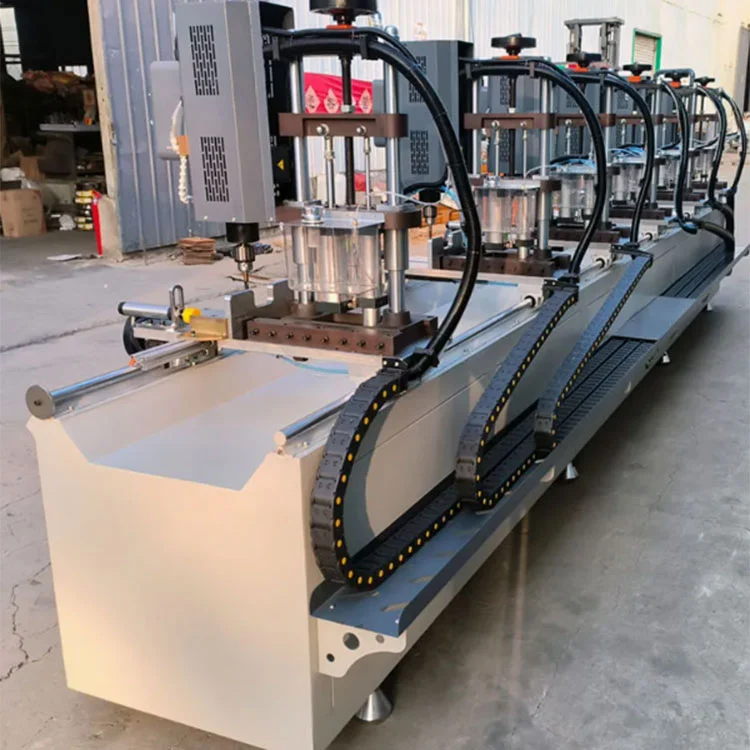8-স্পিন্ডল CNC কার্টেন ওয়াল ড্রিলিং মেশিন